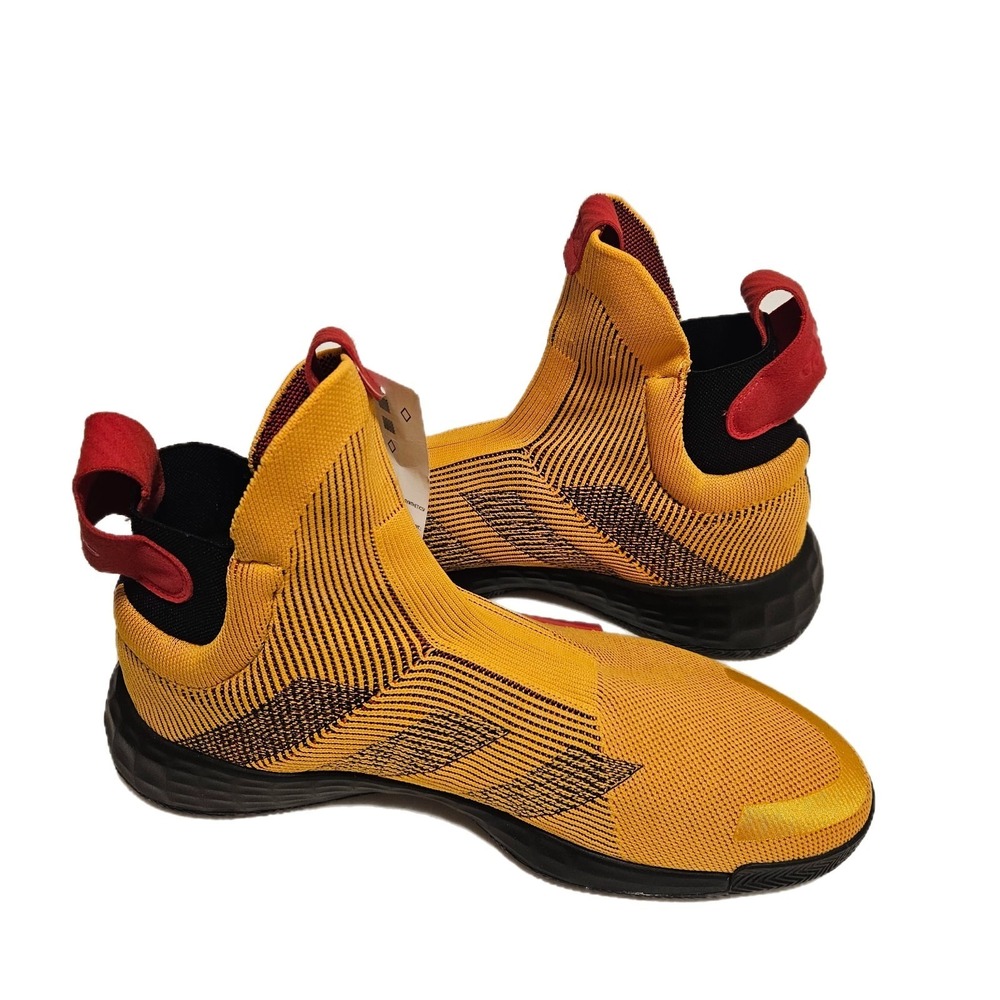 Adidas N3XT L3V3L Bold Gold Trae Young Yellow Gold Black Red F36292 Mens 12.5